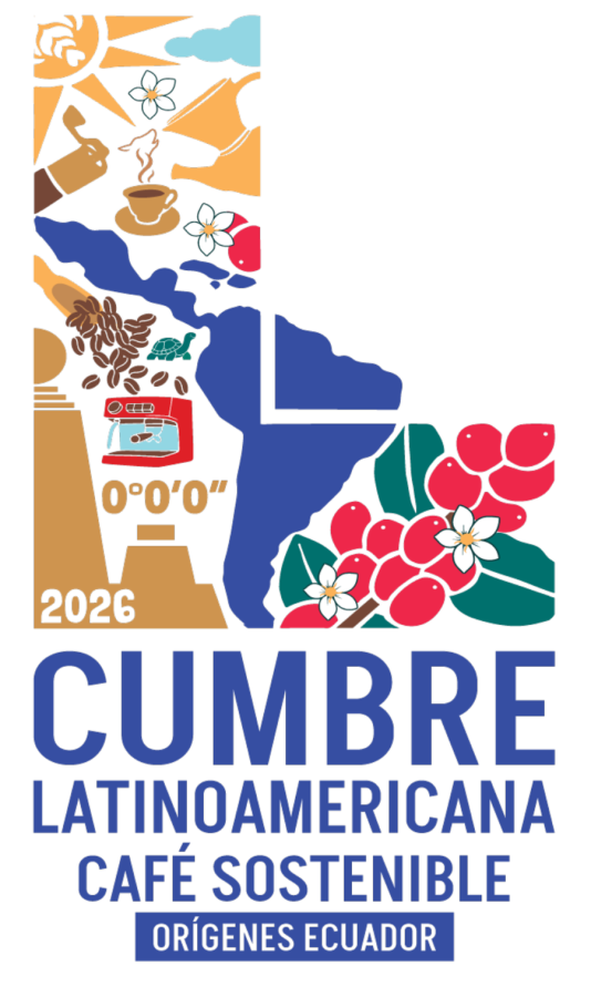 Logo de la Cumbre Latinoamericana Café Sostenible: Orígenes Ecuador 2026