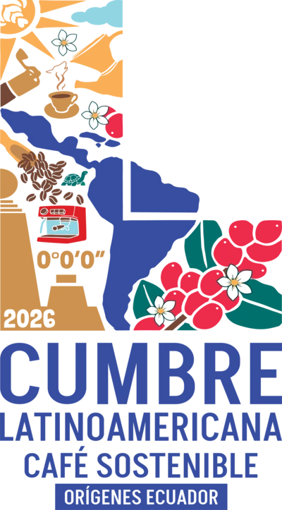 Logo Cumbre Latinoamericana Café Sostenible — Orígenes Ecuador 2026
